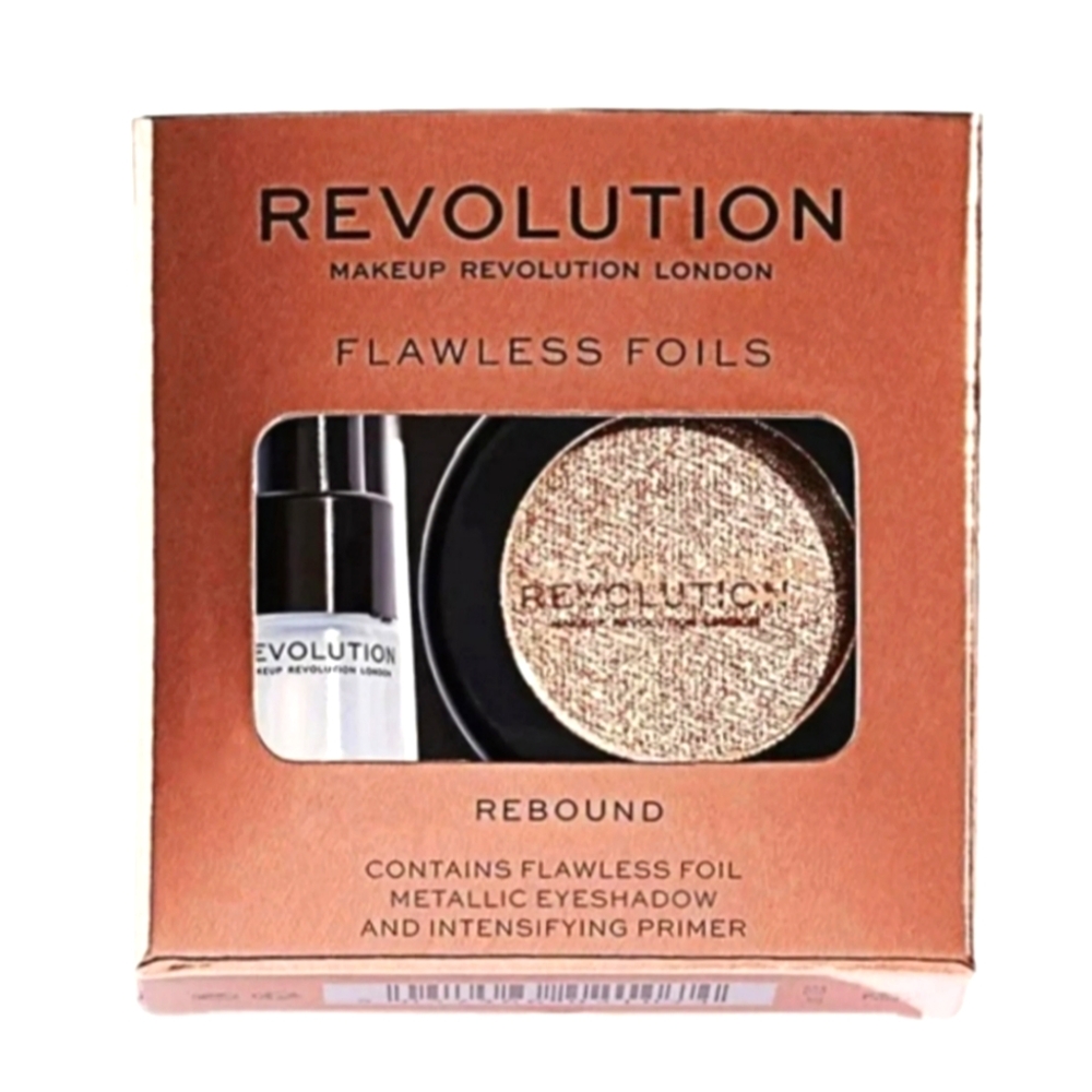 Revolution Flawless Foils Metallic Eyeshadow - Rebound